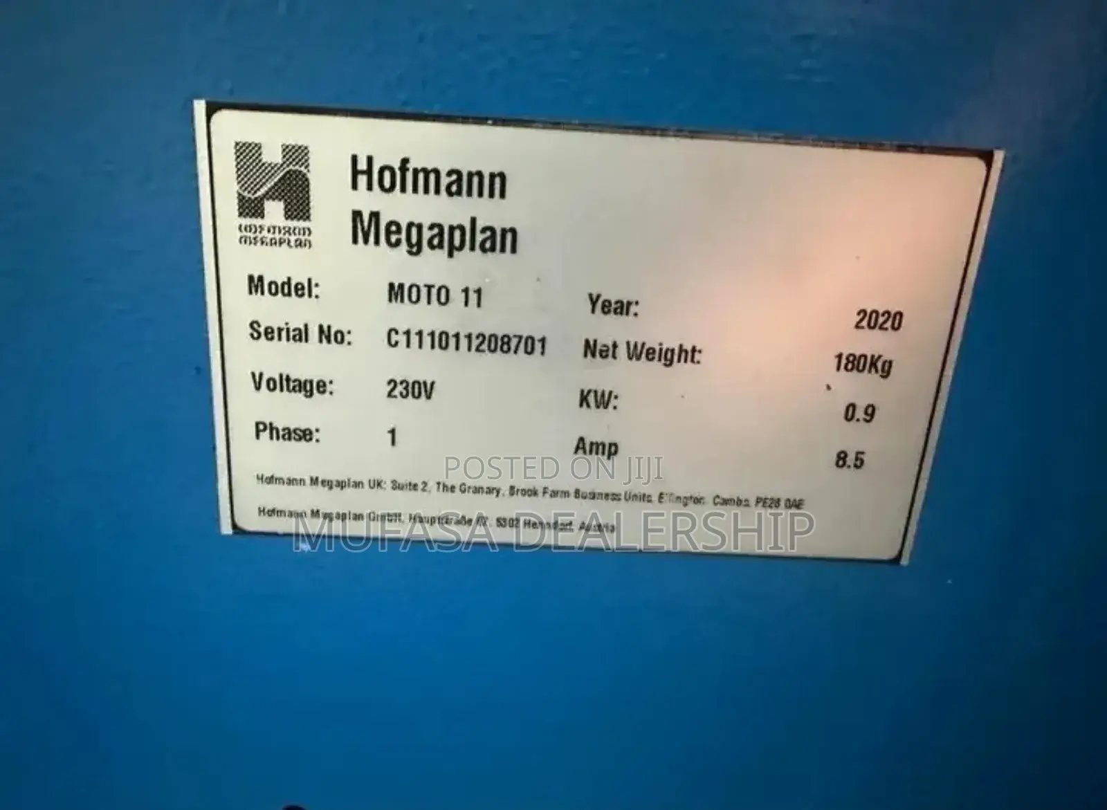 Tyre Changing Machine (Single Arm)