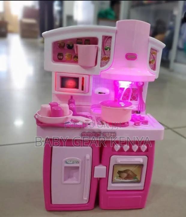 Kid's Kitchen Set Battery Powered - main view