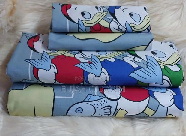 Cartoon Themed Kids a Pair of Bedsheets - thumbnail 2