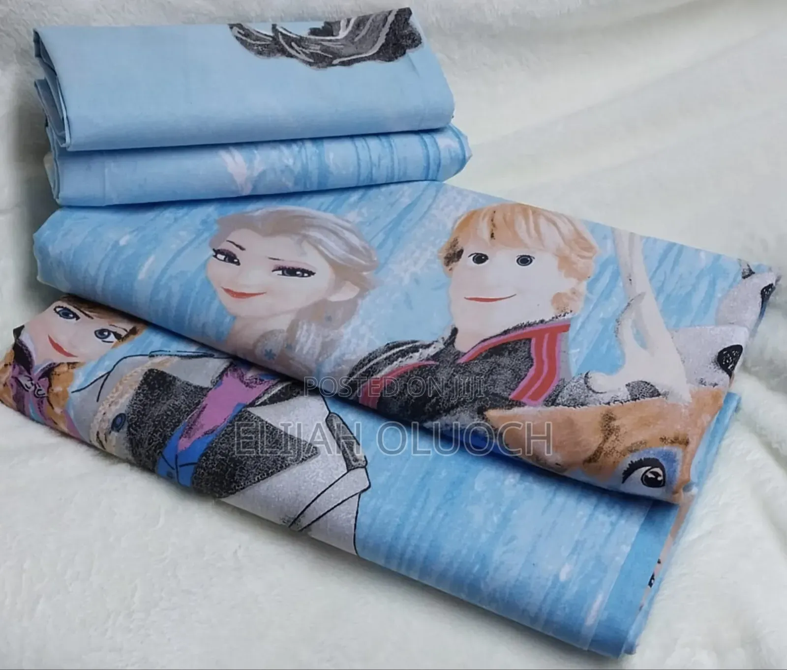 Cartoon Themed Kids a Pair of Bedsheets