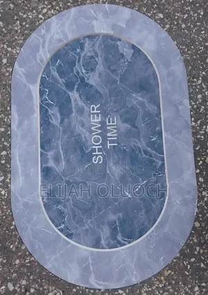Oval Rubber Antslip Bathroom Mats