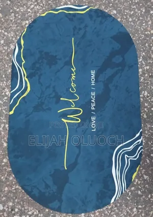 Oval Rubber Antslip Bathroom Mats