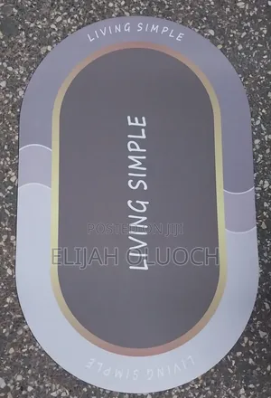 Oval Rubber Antslip Bathroom Mats