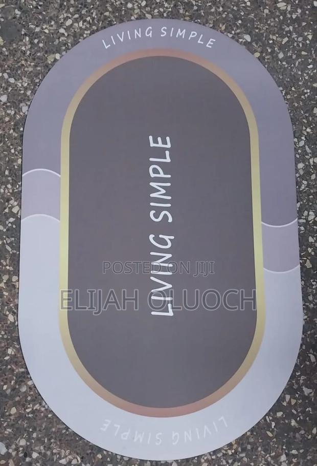 Oval Rubber Antslip Bathroom Mats - thumbnail 3