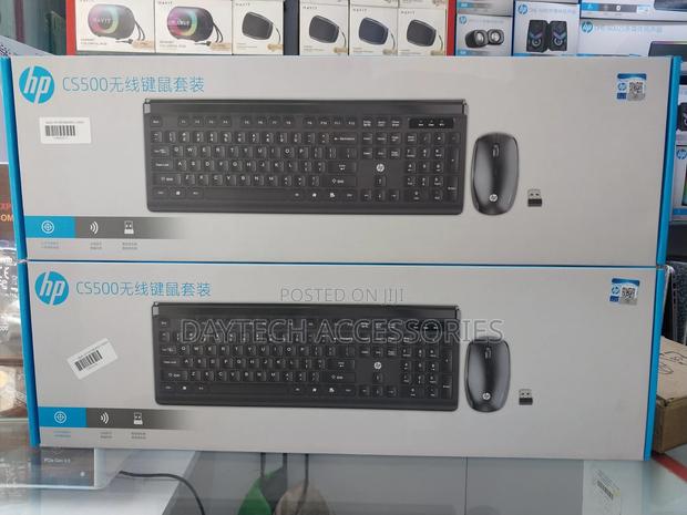 Hp Cs500 Wireless Keyboard and Mouse Combo Wireless (2.4ghz)