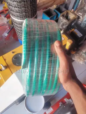 Green Braided PVC Hose