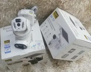 6MP Ubox Dual-Lens 4G Solar PTZ Camera With SIM Card Support