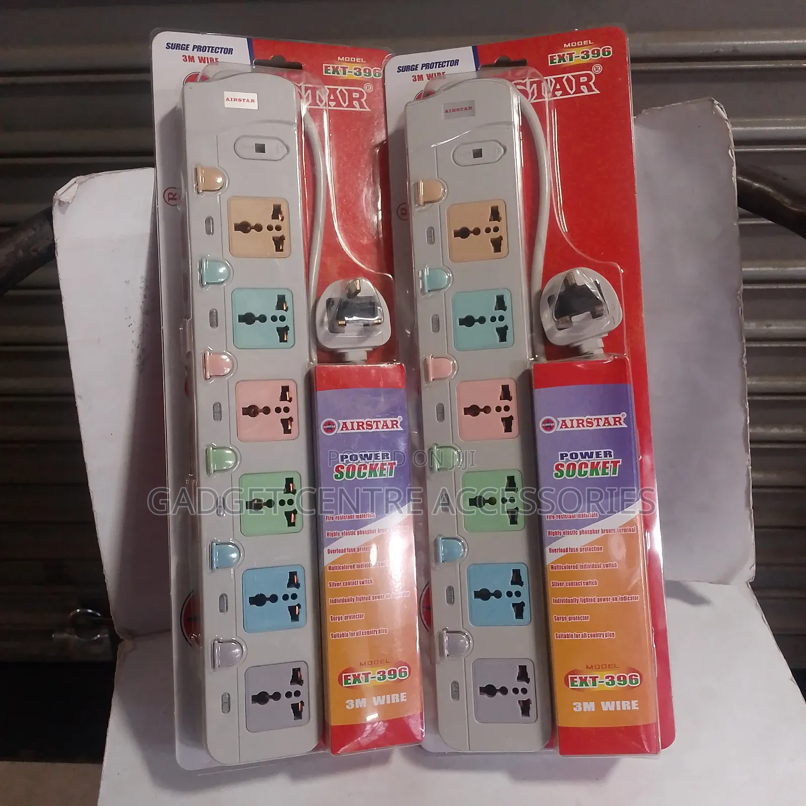 Surge Protector 6 Ports Extension Cable