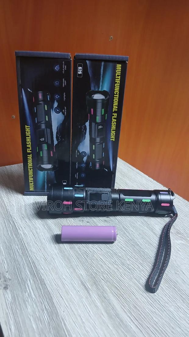 Multifunctional Flashlight 626 Digital Zooming Spotlight - main view