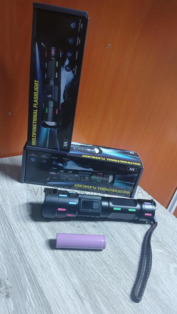 Multifunctional Flashlight 626 Digital Zooming Spotlight - thumbnail 2