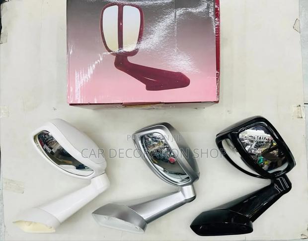 Black,Silver,White Universal Wing Mirror - main view