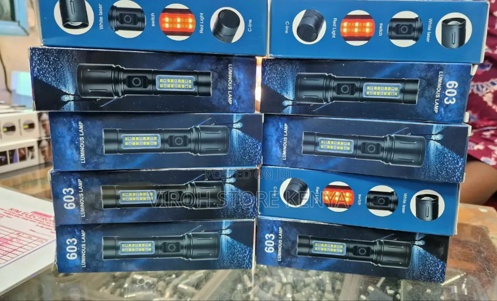 Digital Spotlight COB 603 Tactical Pocket Torch