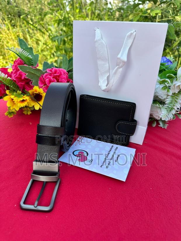 MEN VALENTINES Gift Set (Belt/Wallet/Card) - main view