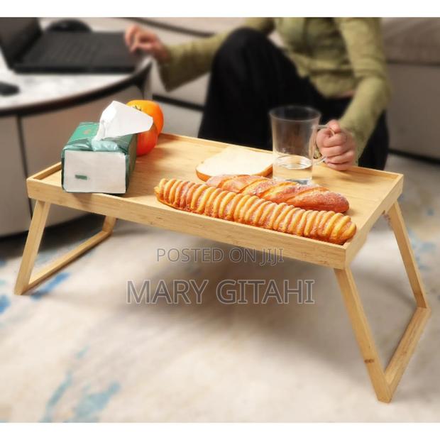 *Foldable Bamboo Tray -Multi Purpose - At - main view