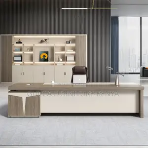 Office Tables:1.6 Meters Executive L-Fashion Flexible Table