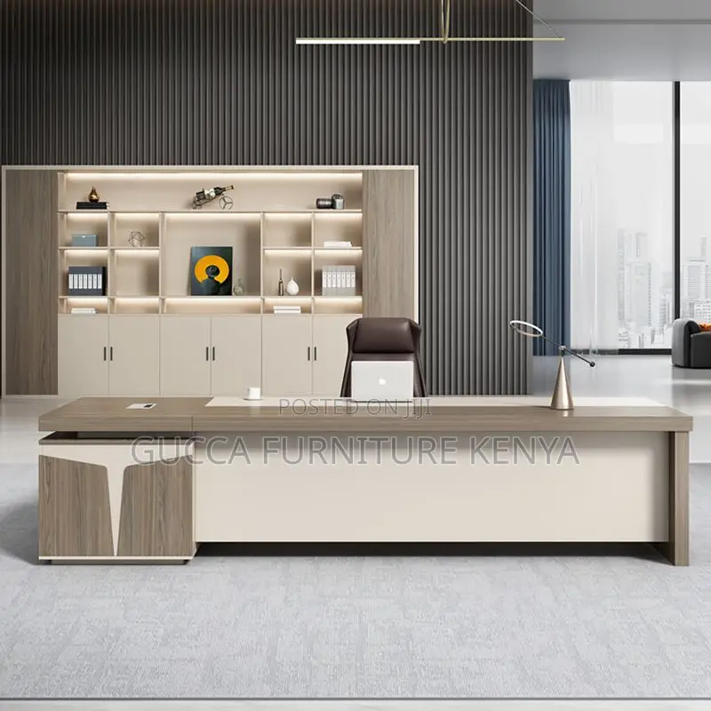 Office Tables:1.6 Meters Executive L-Fashion Flexible Table