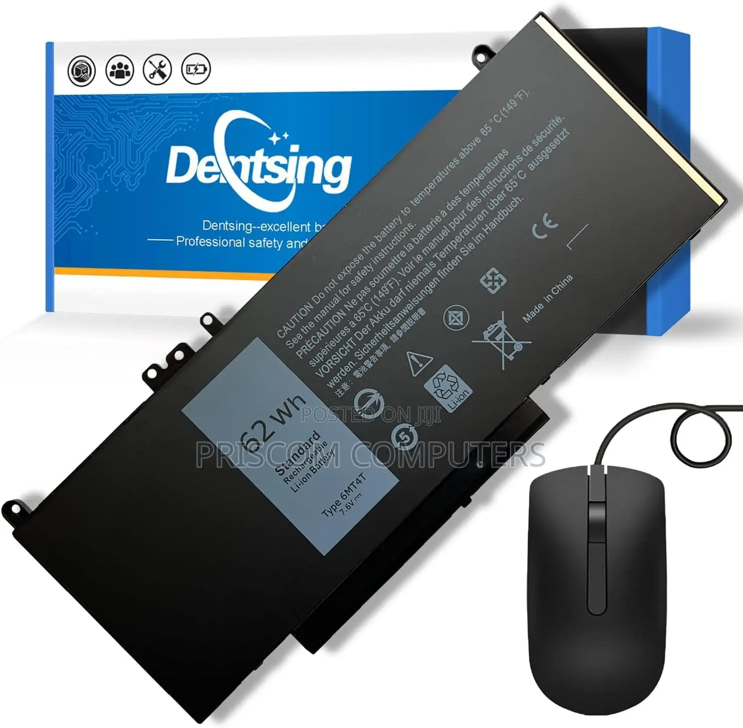 6MT4T Battery for Dell Latitude 14 5470 E5470 15 5570 E5570