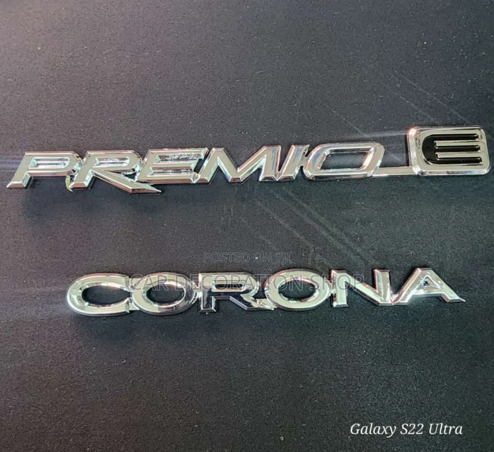 Premio or Corona Replacement Badges