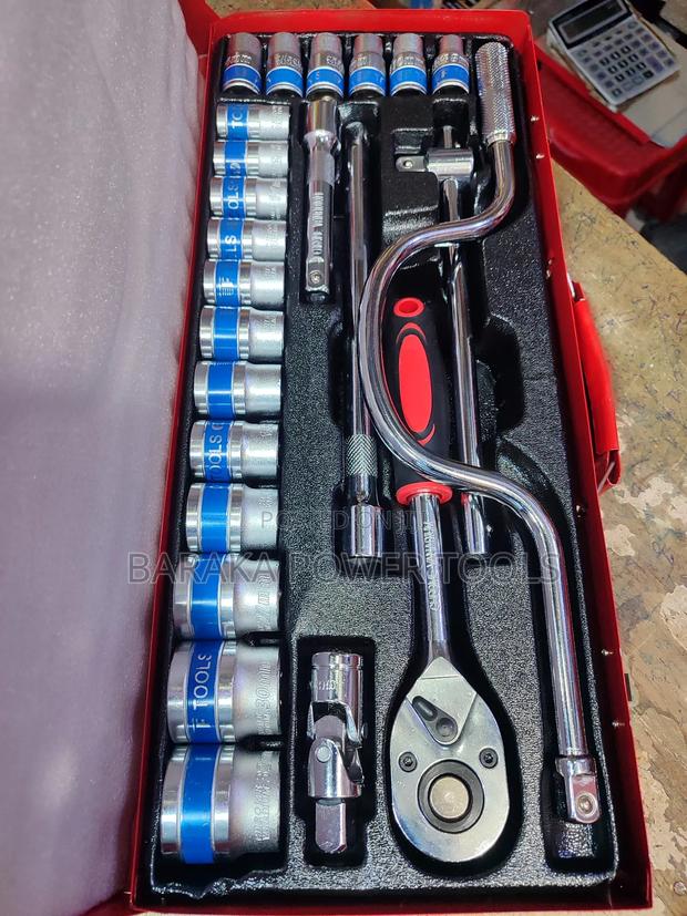 Ratchet Box Spanner Set - main view