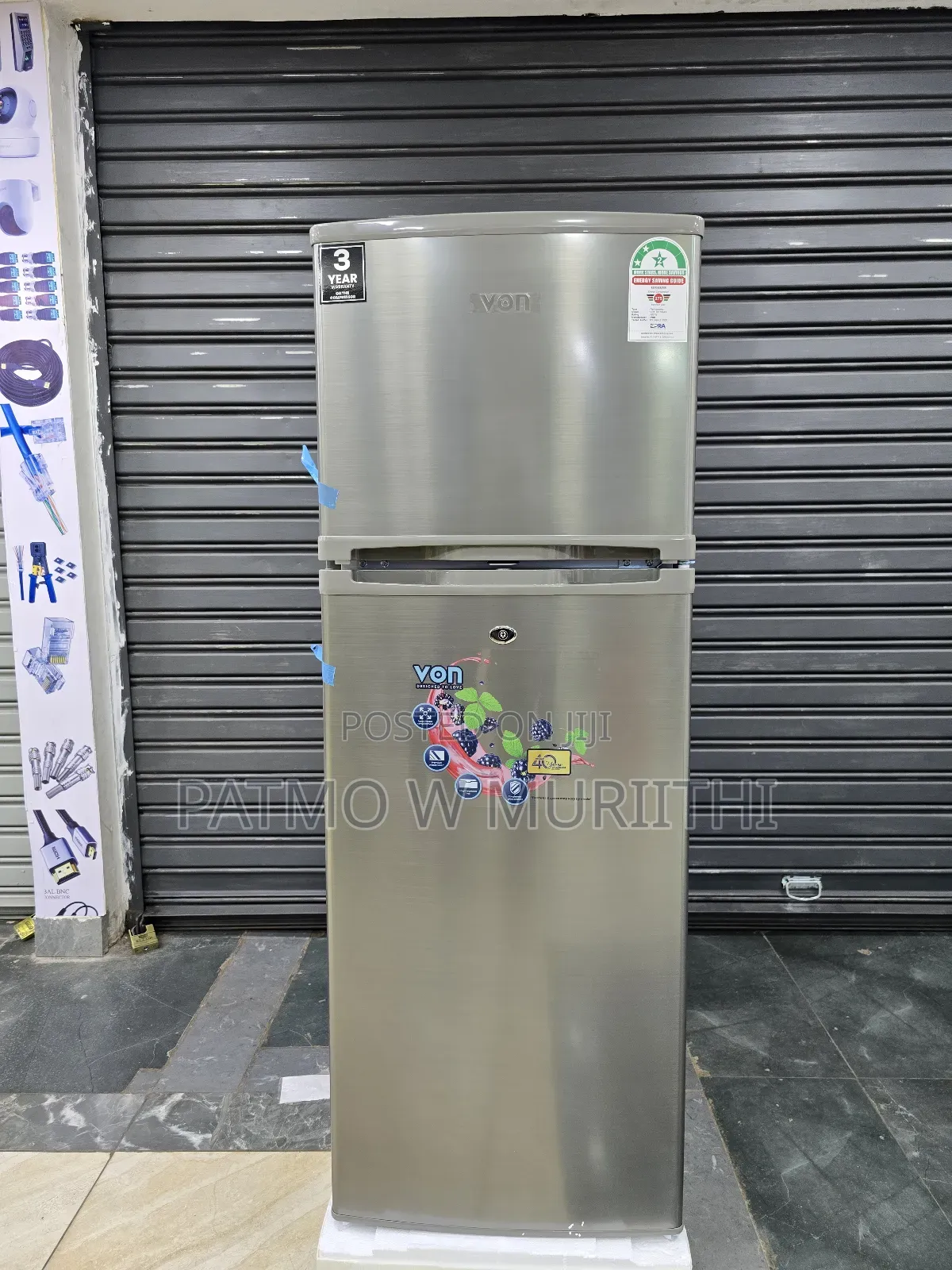 181l Fridge, Von Fridge , Double Door New Model Bigr Modern