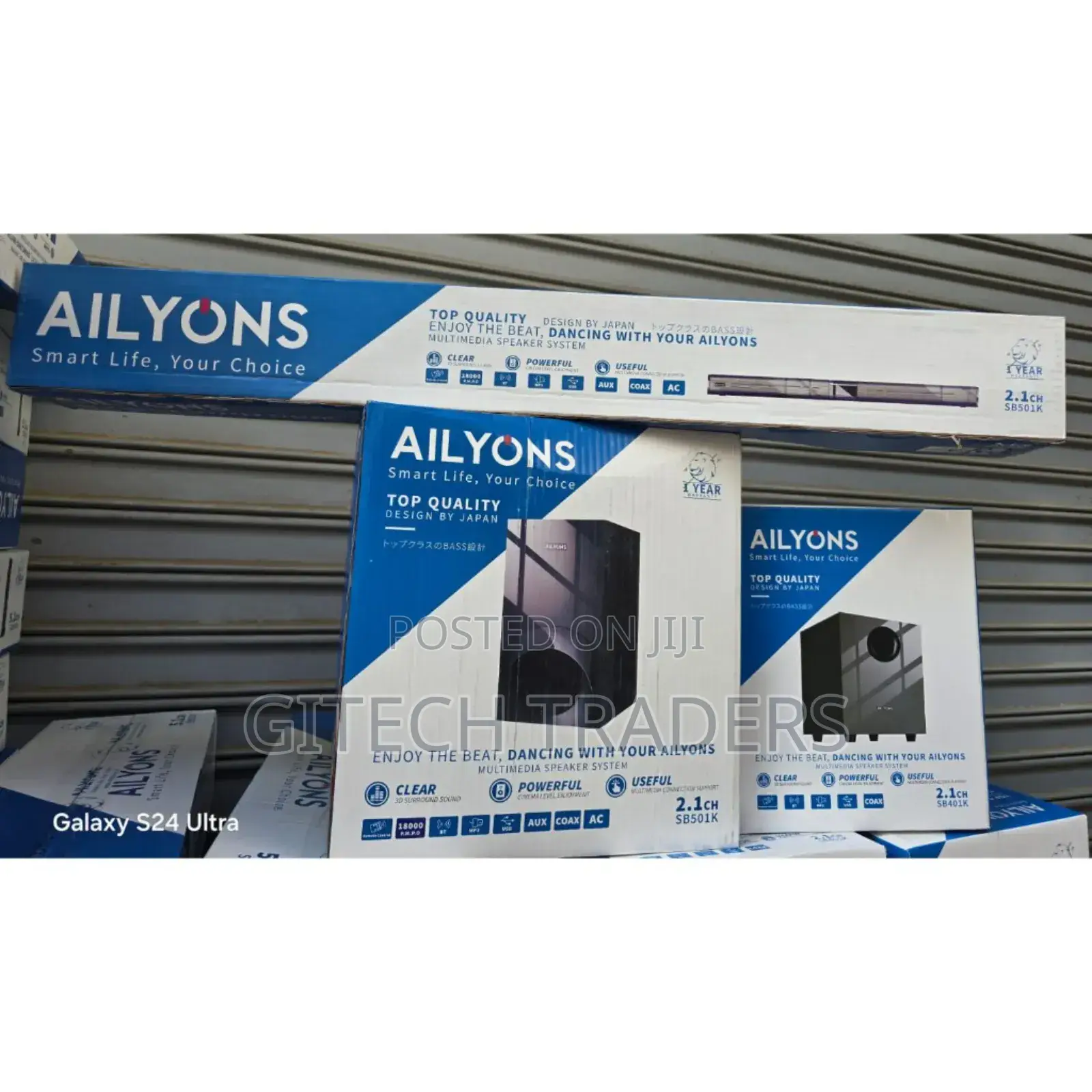 Ailyons Sb501k Soundbar Multimedia Speaker System