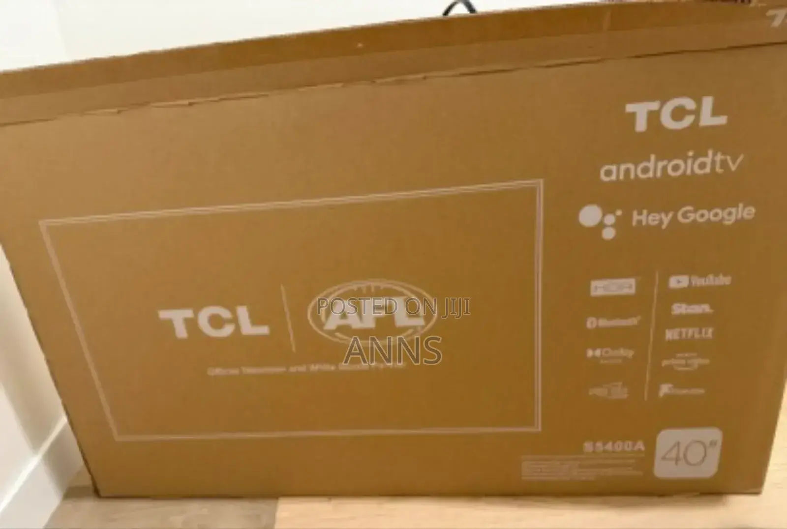 TCL Smart 43" Google Tv~ With Bluetooth
