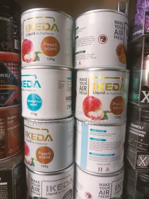 Peach Ikeda Car Strong Scent Air Freshener