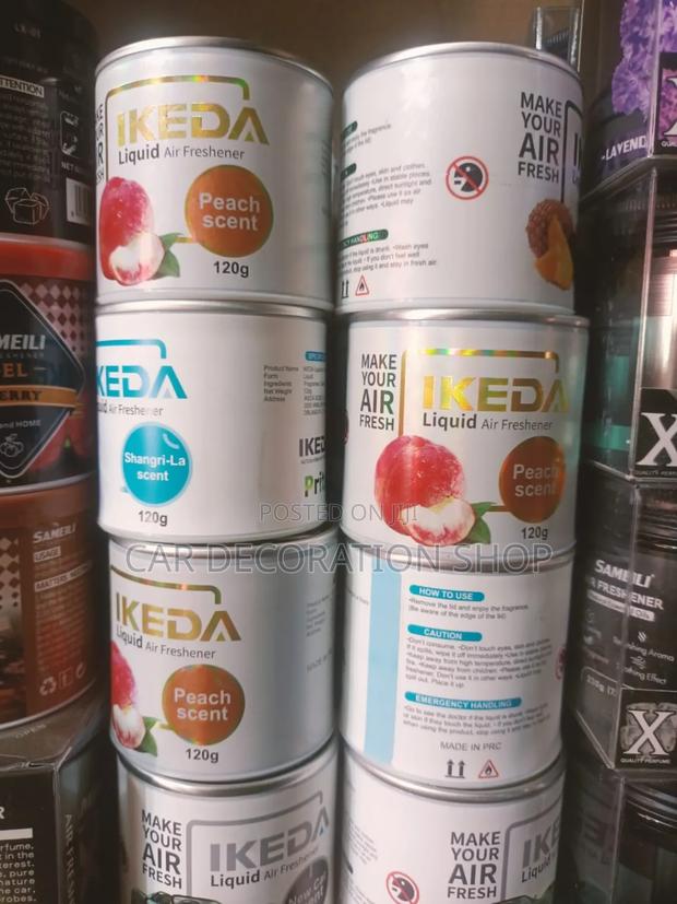 Peach Ikeda Car Strong Scent Air Freshener