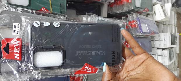 Case for Samsung Galaxy A15 With Camera Frame-Support -Black - thumbnail 2