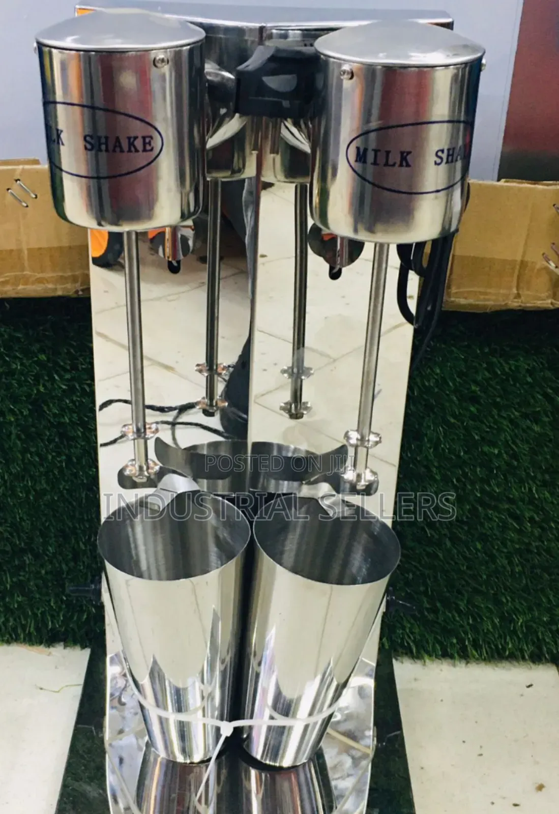 Smart Stainless Steel Milk Shaker - Double