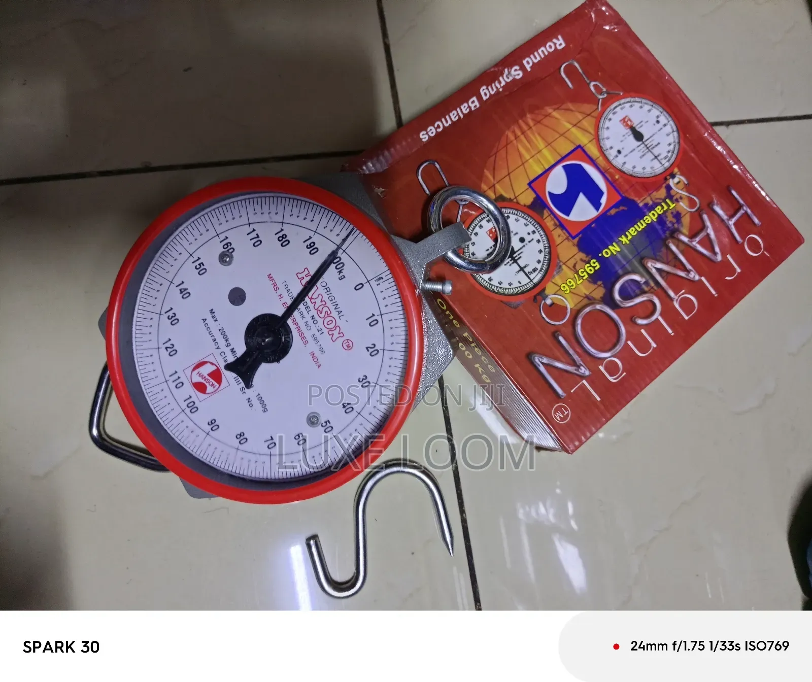 Portable Hanson Weighing Scale