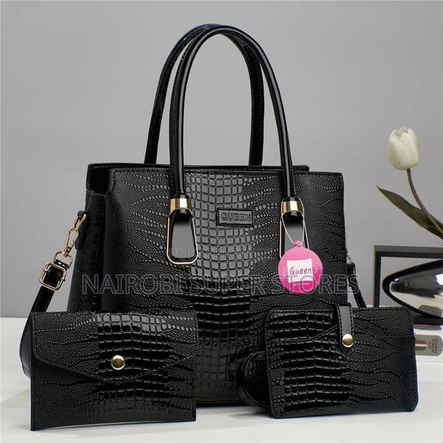 Queen 3in1 Alligator Leather Ladies Handbag