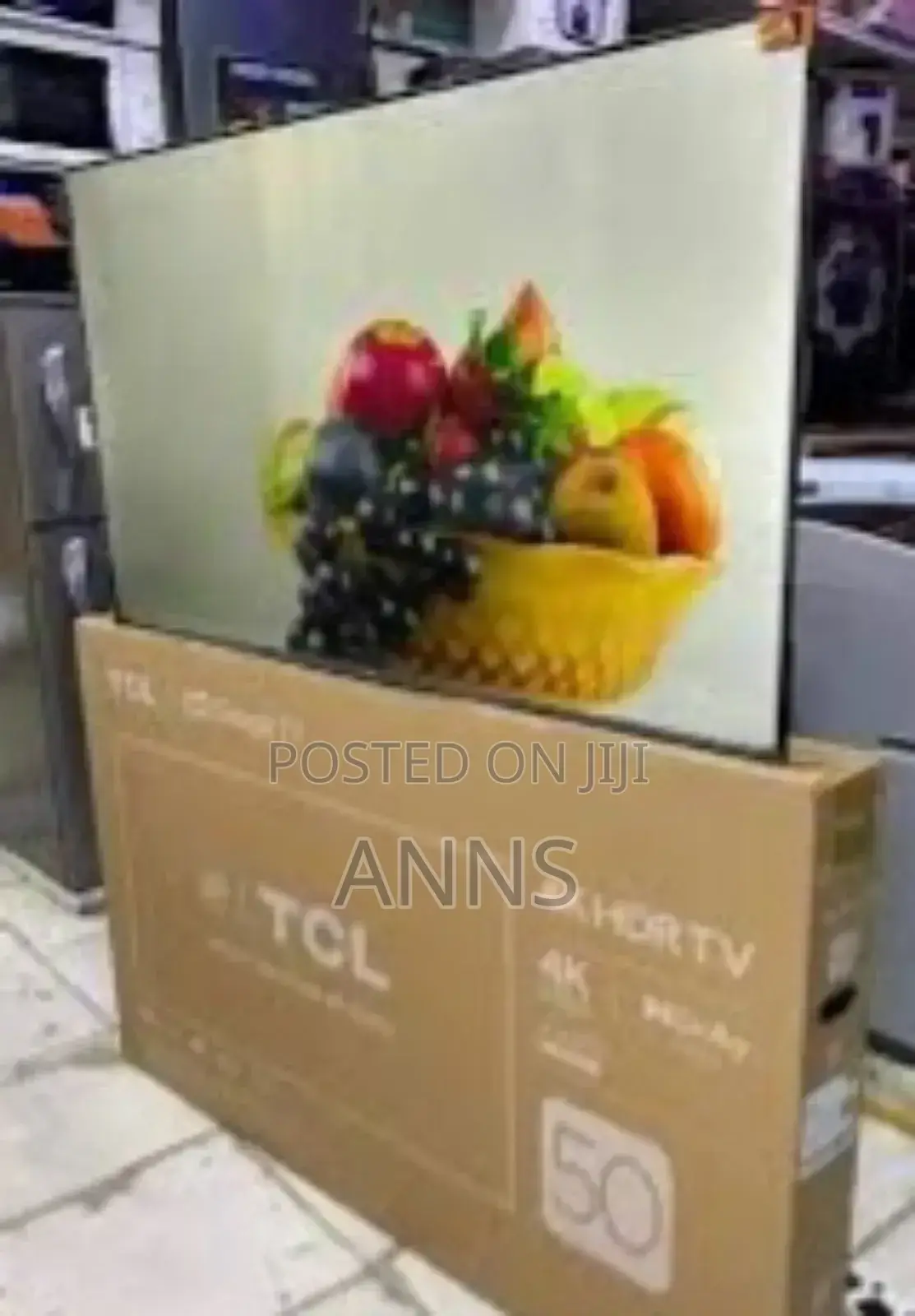TCL 50" HDRT Smart Frameless Tv