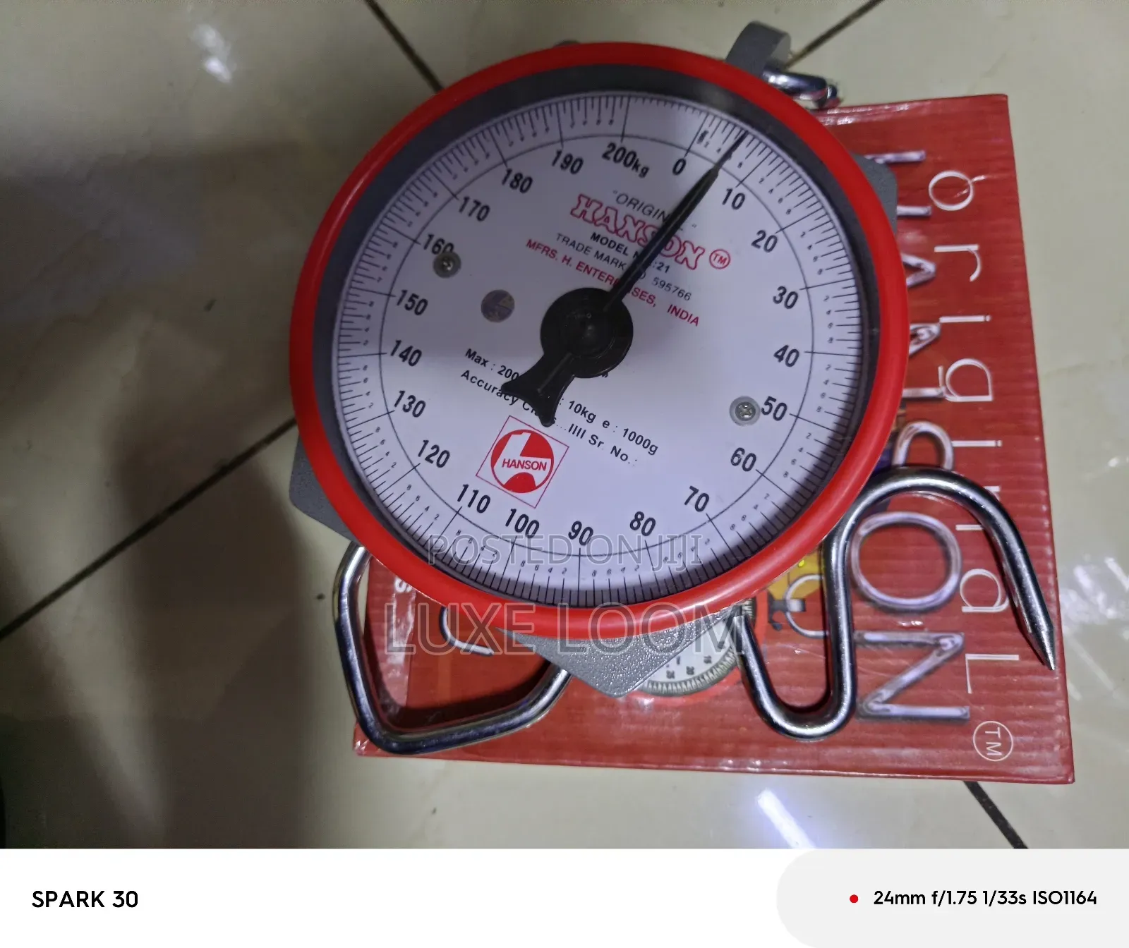 Hanson Weighing Scale/200kgs Weighing Scale