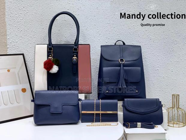 5in1 Multi Color Ladies Handbag