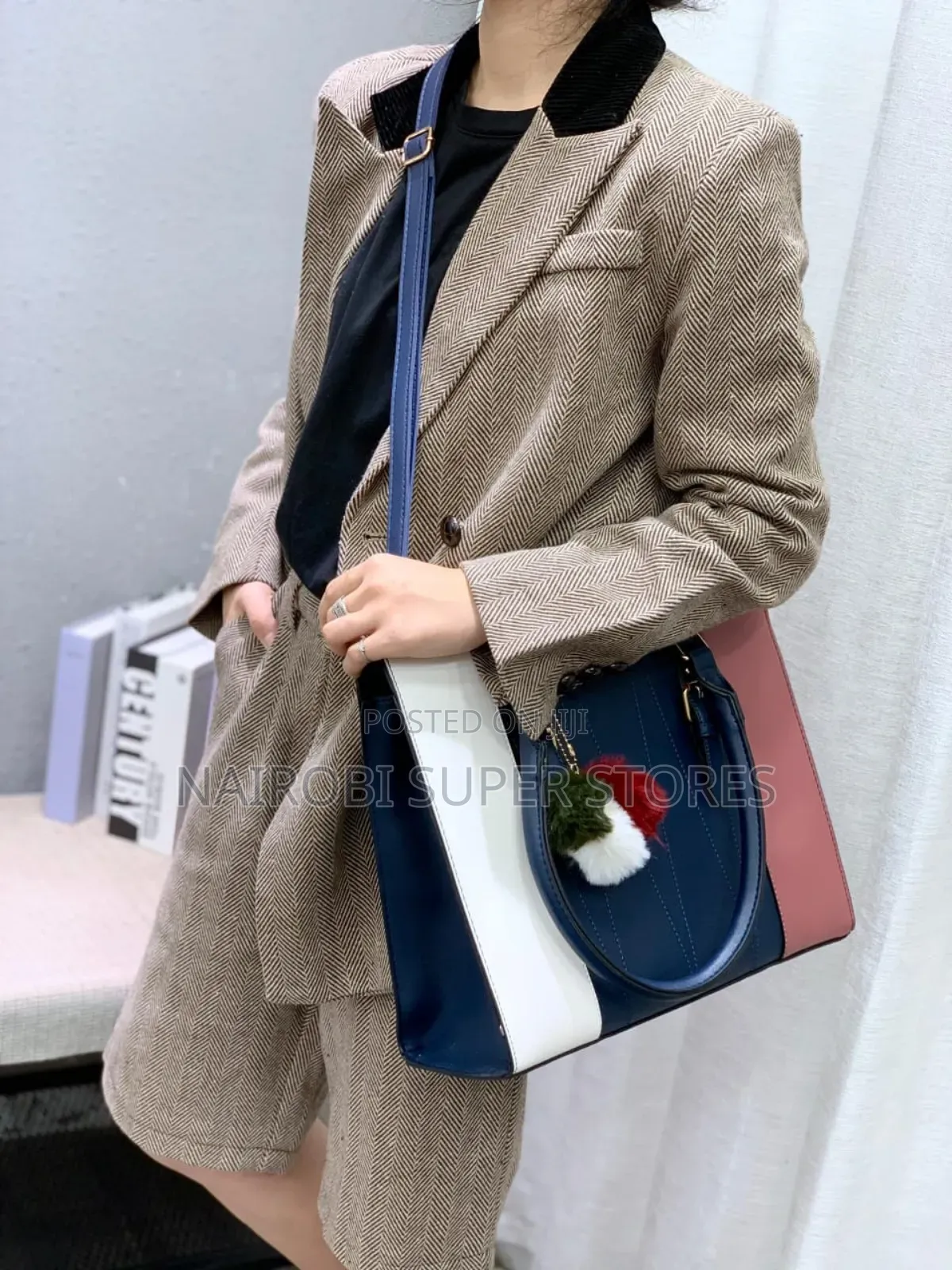 5in1 Multi Color Ladies Handbag