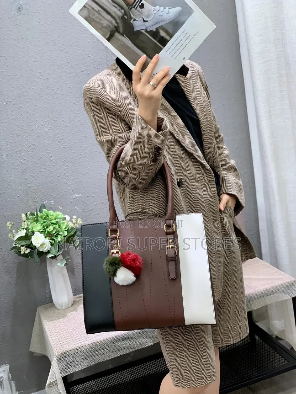 5in1 Multi Color Ladies Handbag
