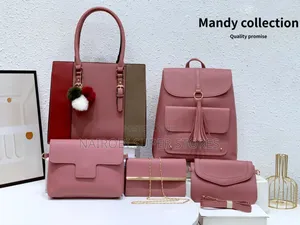 5in1 Multi Color Ladies Handbag
