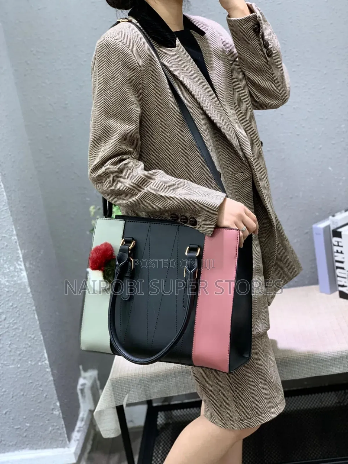 5in1 Multi Color Ladies Handbag
