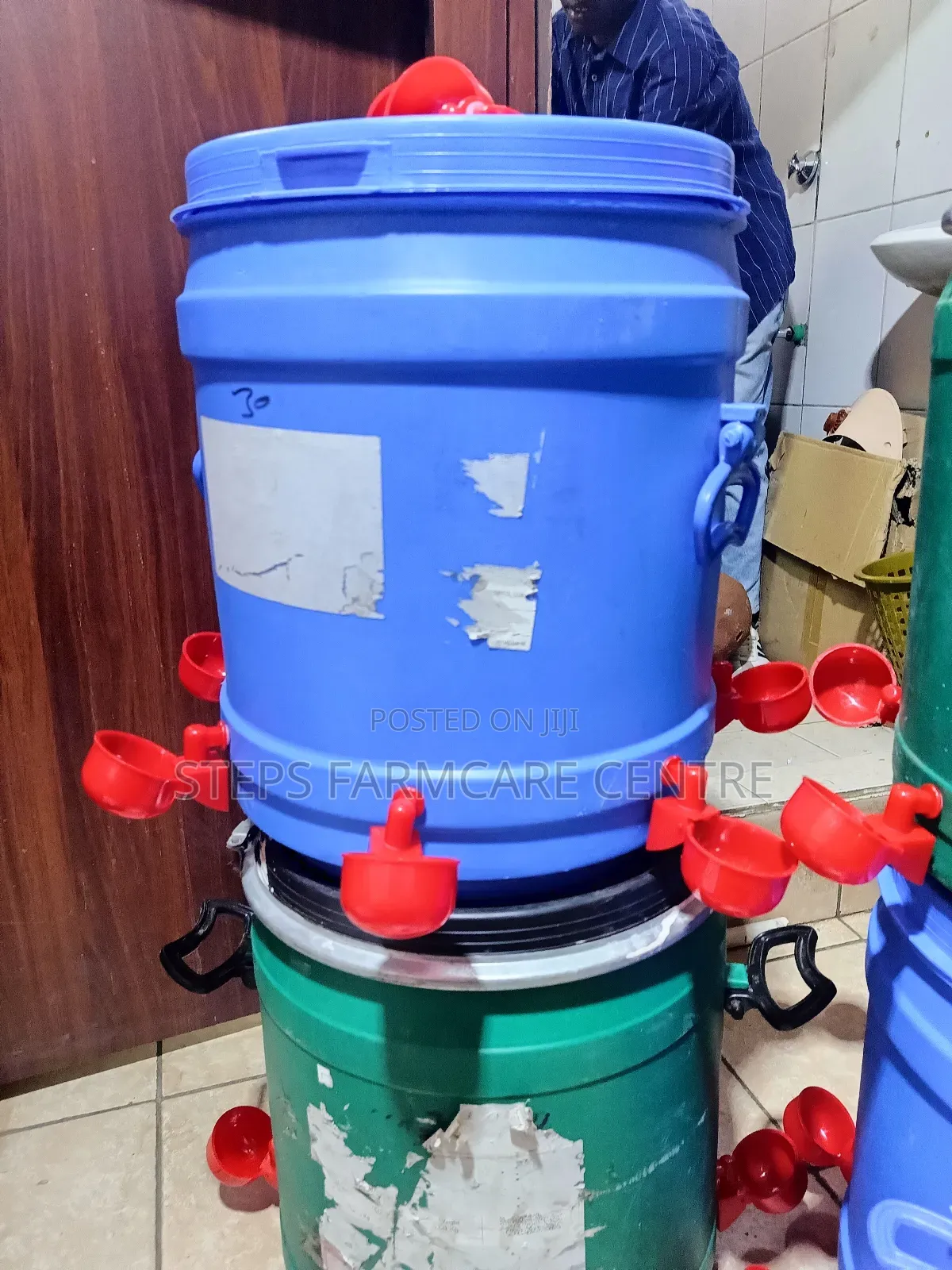 40 LTR Automatic Chicken Drinker Container