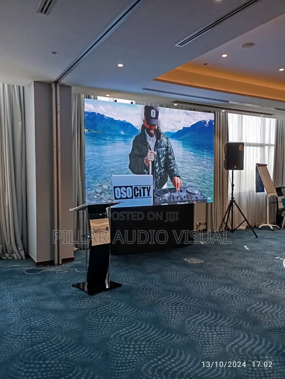 We Have Led Panels Stage for Hire