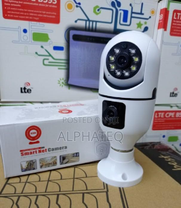 Wifi Bulb Dual Lens Wireless Camera