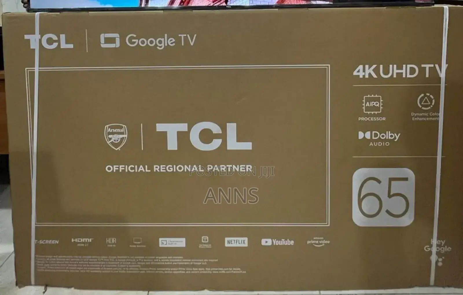 TCL 65" P635 Smart Frameless Television