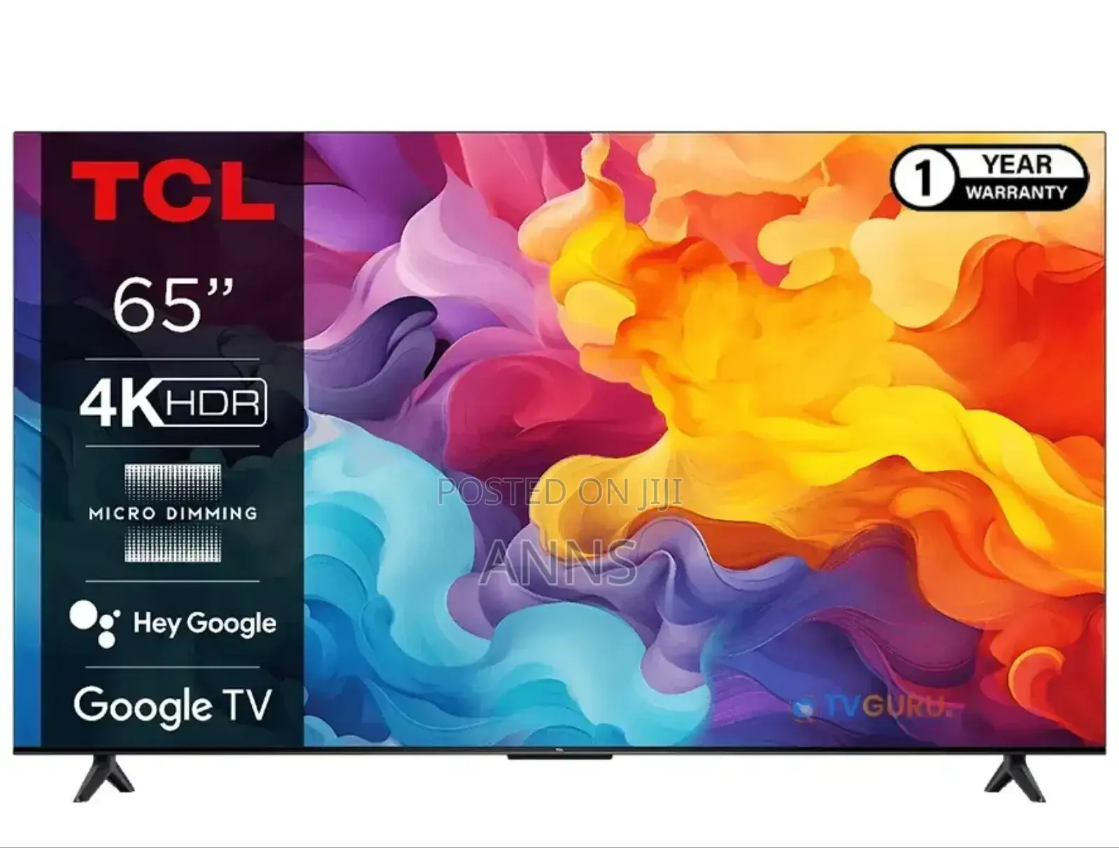 TCL 65" P635 Smart Frameless Television