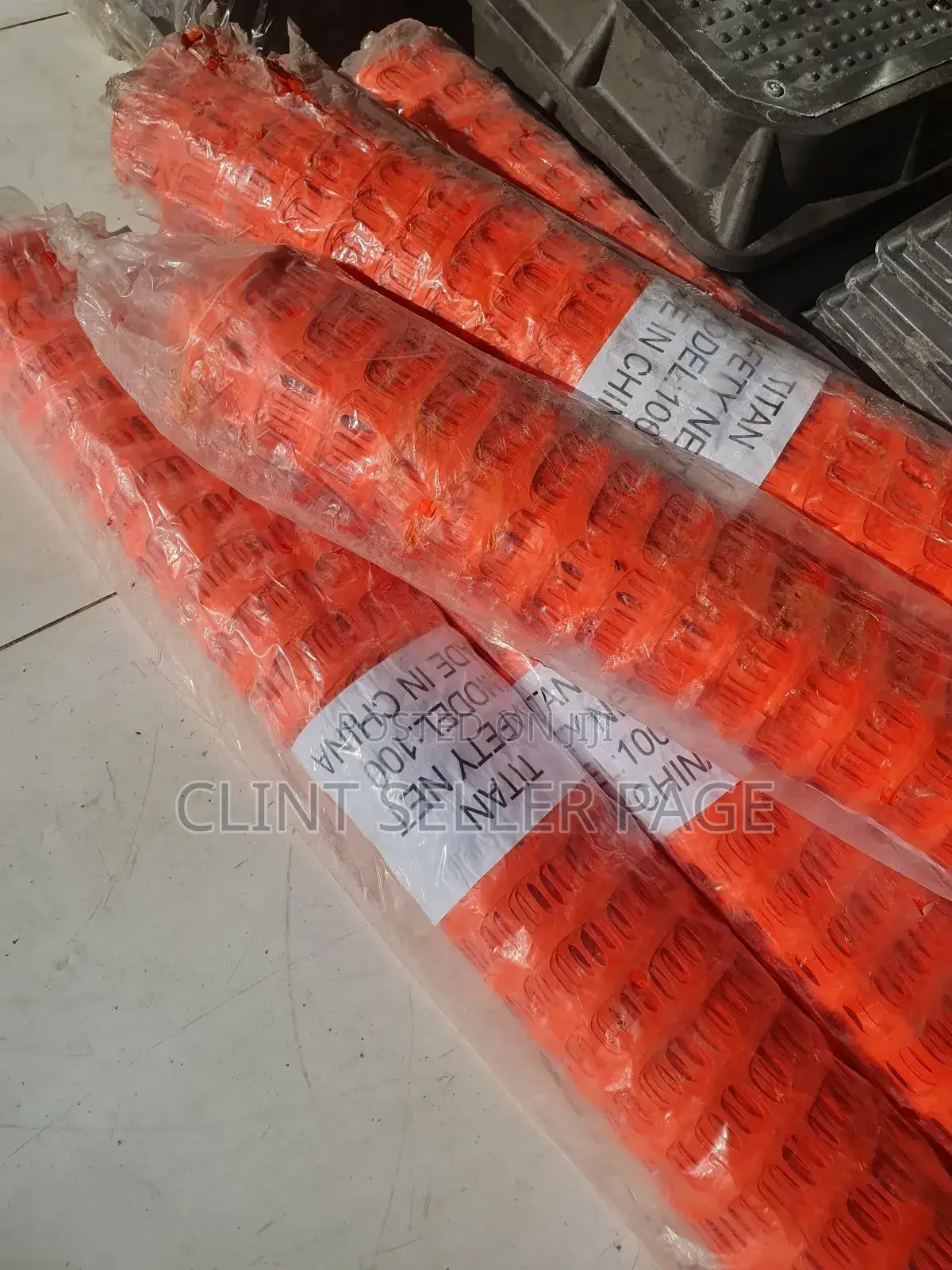 Orange Safety Barrier Net/ Guard Grid.