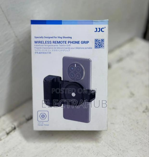 Grip Holder Both iPhone and Android With Remote - main view