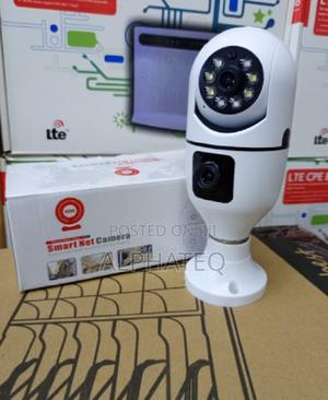 1080p Wifi Dual Lens Bulb Camera Wireless PTZ Camera Wifi2mp - thumbnail 2