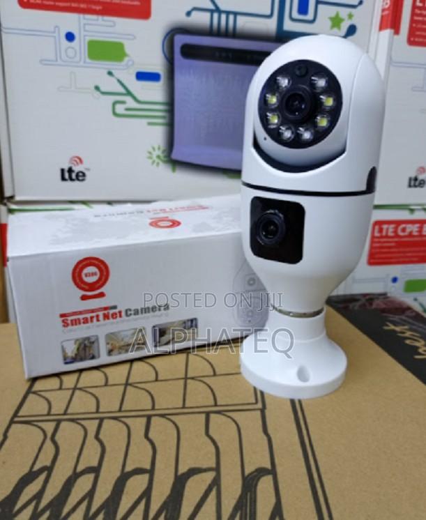 1080p Wifi Dual Lens Bulb Camera Wireless PTZ Camera Wifi2mp