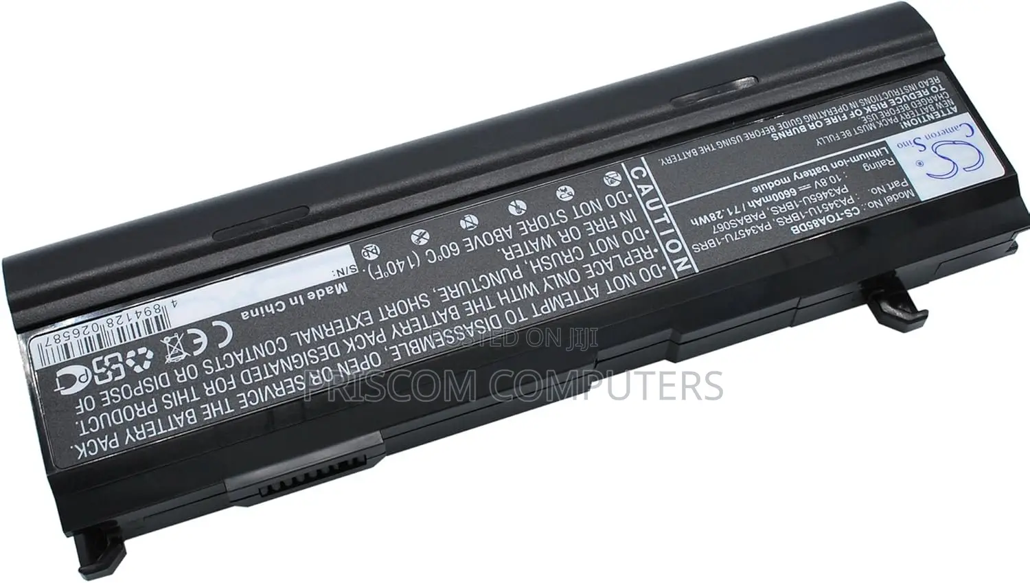 Toshiba Pa3457u-1brs, Pa3465u-1brs, Pabas067 Battery
