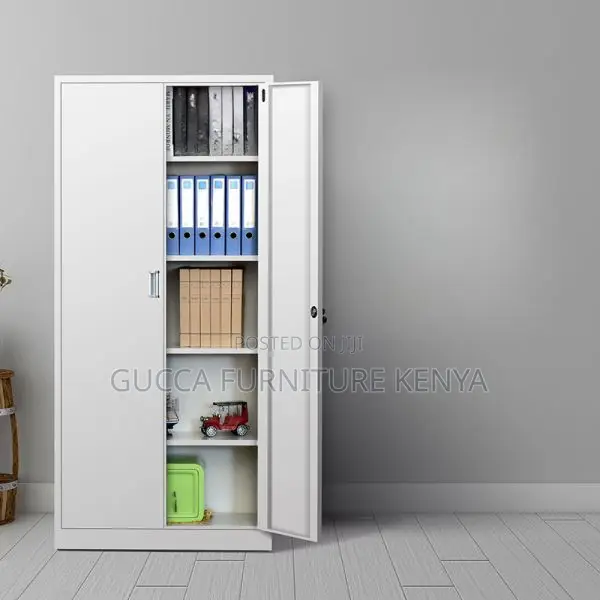 Cabinets:2-Steel Door Grey Vertical Filing Storage Cabinet